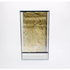   50 x 40 x 90 cm | Prémium minőségű terrárium | 2D sziklaháttérrel