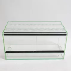   60 x 30 x 30 cm | Prémium minőségű terrárium | Háttér nélküli