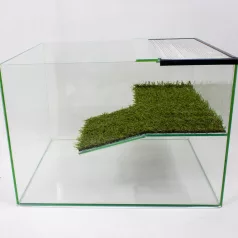   80 x 40 x 40 cm | Prémium minőségű Teknős akvaterrárium kilépővel