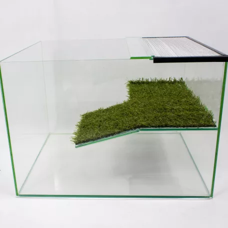 100 x 40 x 40 cm | Prémium minőségű Teknős akvaterrárium kilépővel