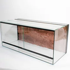   120 x 50 x 50 cm | Prémium minőségű terrárium | 2D Háttérrel