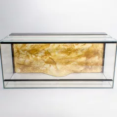   120 x 50 x 50 cm | Prémium minőségű terrárium | 3D sziklaháttérrel