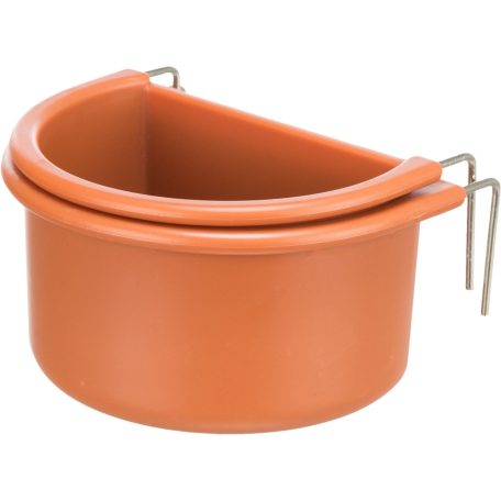 Trixie Set of Hanging Bowls with Wire Holder | Patkóetető (több féle színben) - 75 ml / 85 ml (2db)