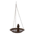 Trixie Bird Bath with bird | Kerti madárfürdő (barna) vadmadarak részére - 250 ml / 16 cm