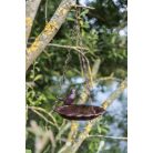 Trixie Bird Bath with bird | Kerti madárfürdő (barna) vadmadarak részére - 250 ml / 16 cm