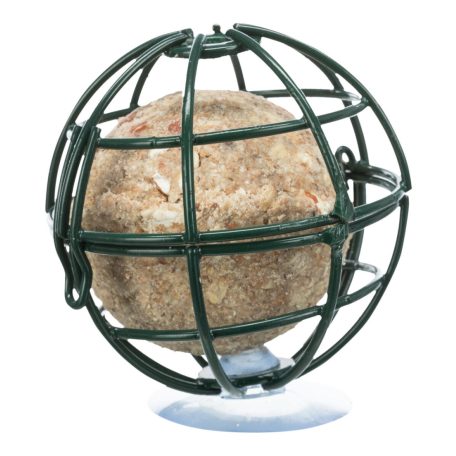 Trixie Fat ball holder for window pane | Vadmadár etető (sötétzöld) ablakra rögzíthető - 7 cm