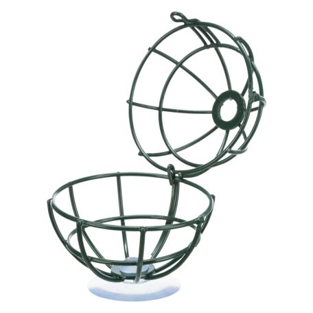 Trixie Fat ball holder for window pane | Vadmadár etető (sötétzöld) ablakra rögzíthető - 7 cm