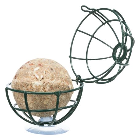 Trixie Fat ball holder for window pane | Vadmadár etető (sötétzöld) ablakra rögzíthető - 7 cm