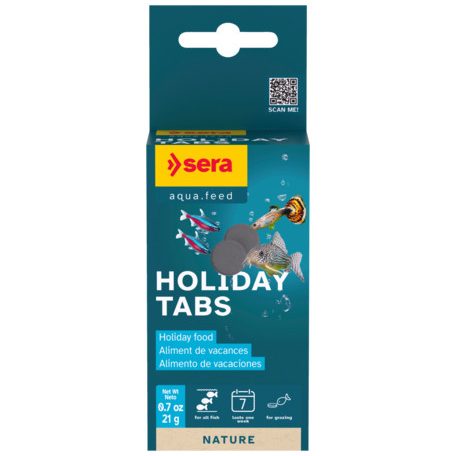 Sera Holiday | Hétvégi és üdülési haltáp – 10 db tabletta