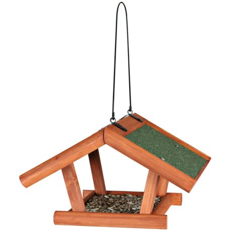 Trixie Bird Feeder | Kerti madáreteteő (fenyő,mázas) vadmadarak részére - 30x18x28 cm