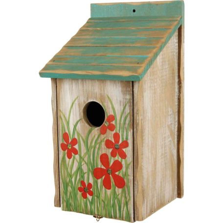 Trixie Nesting Box | Fészkelő odú (natúr) vadmadarak részére - 3.3 cm /  15X28X14 cm