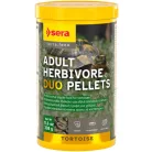 Sera | Tortoise Adult Herbivore Duo Pellets | Prémium eledel szárazföldi teknősök számára – 1000 ml / 330 g