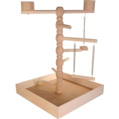   Trixie Wooden Playground | Játszótér (fa) díszmadarak részére - 41x55x41 cm