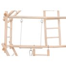 Trixie Wooden Ladder Playground | Játszótér létrával (fa) díszmadarak részére - 44x44x16 cm