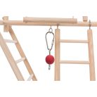 Trixie Wooden Ladder Playground | Játszótér létrával (fa) díszmadarak részére - 44x44x16 cm