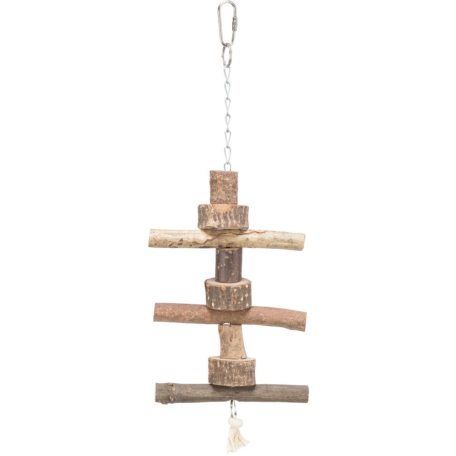 Trixie Natural Living Toy | Játék (kötél, fa mászóka) díszmadarak részére - 40 cm