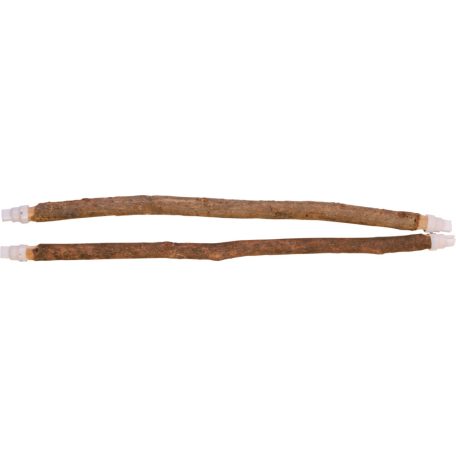 Trixie Set bark wood perches | Ülőrúd (kalitkába) díszmadarak részére - 45 cm / 10 -12 mm (2 db)