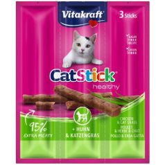   Vitakraft | Cat Stick Mini | Jutalomfalat | Csirke, macskafű - 3x6 g