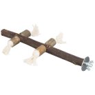 Trixie Perch with Rope | Ülőrúd kötéllel (kéreg fa) díszmadarak részére - 25 cm