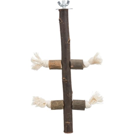 Trixie Perch with Rope | Ülőrúd kötéllel (kéreg fa) díszmadarak részére - 25 cm