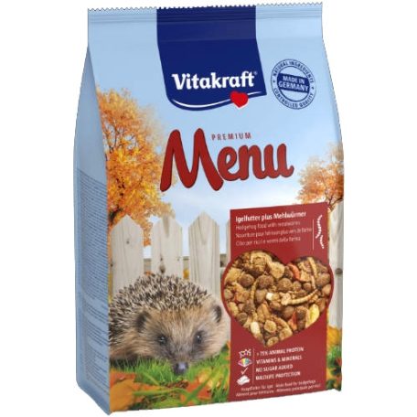 Vitakraft Premium Menu | Teljes értékű eledel sünök részére - 600 g