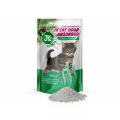   JK Zöld erdő illatú bentonit szagtalanító | Csomósodó macskaalom-adalék – 450 g