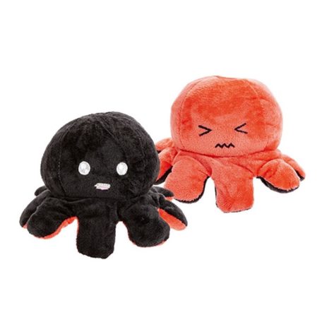 Kifordítható plüss polip – 10x20 cm