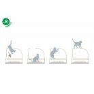 Imac | Frida macskatoalett felső bejárattal - 56×40×43 cm - világoszöld