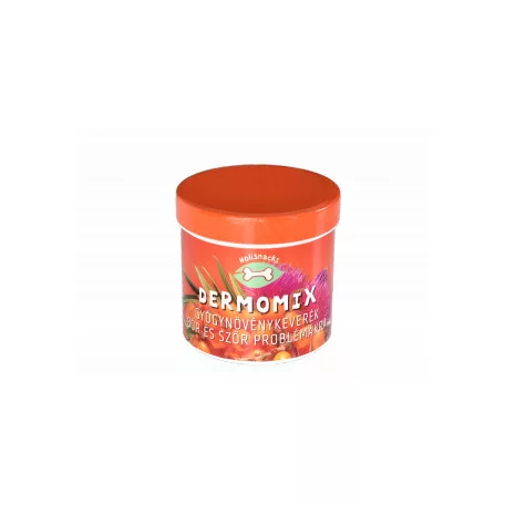 Holisnacks | Dermomix – bőr- és szőrzetet támogató gyógynövényes keverék kisállatoknak – 100 g