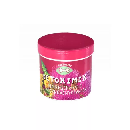 Holisnacks | Detoximix – májfunkciót támogató gyógynövényes keverék kisállatoknak – 100 g