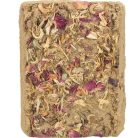 Trixie Clay Stone with Flowers | Fogkoptató rágcsálóknak | Virágos - 100 g
