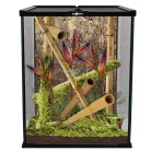 Repti Planet Mini Glass Reptile Habitat | Paludárium - 20 x 20 x 30 cm