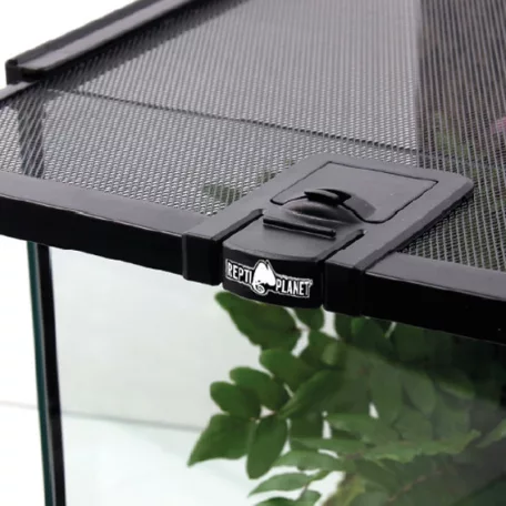 Repti Planet Mini Glass Reptile Habitat | Paludárium - 20 x 20 x 30 cm