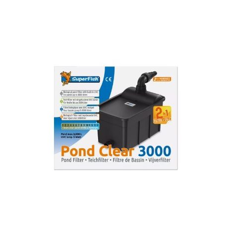 SuperFish | PONDCLEAR 3000 UVC | Víztisztító készülék - 5W