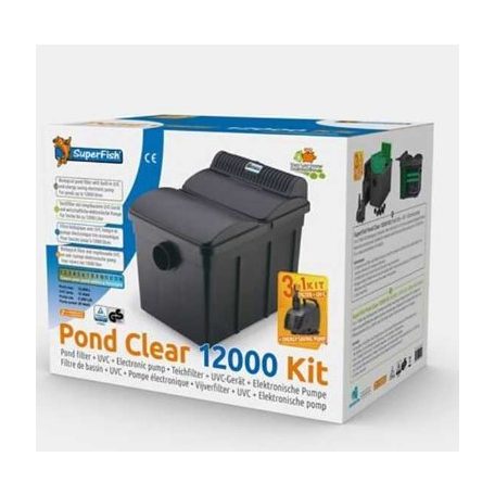 SuperFish | PONDCLEAR KIT 12000 | Víztisztító készülék - 12000