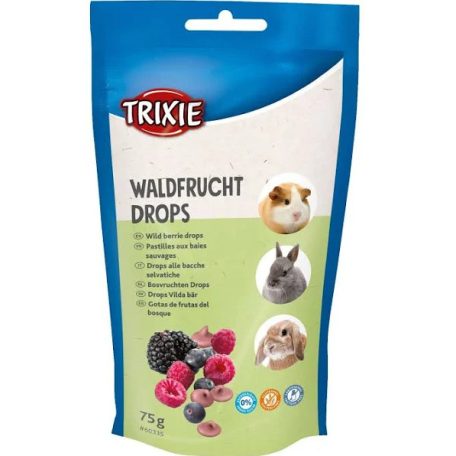 Trixie Pea Drops | Jutalomfalat rágcsálóknak | Erdei gyümölcsös - 75 g