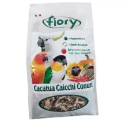   Fiory | Mixture for Cacatua Caicchi Conuri | Keverék eleség, kakadú, és nagy papagájoknak - 1 Kg