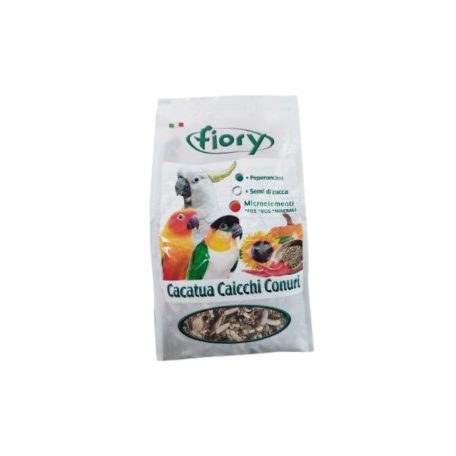 Fiory | Mixture for Cacatua Caicchi Conuri | Keverék eleség, kakadú, és nagy papagájoknak - 1 Kg