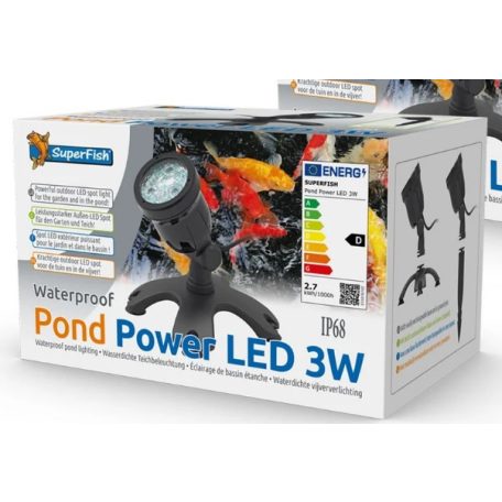 SuperFish | POND POWER LED | LED, kerti tavakhoz -  3W