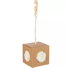   Trixie Kapok fészekbélés dobozban | Természetes fészekanyag madarak és rágcsálók részére – 9×9×9 cm / 6 g