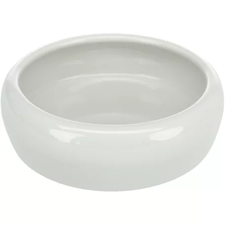Trixie Ceramic Bowl | Kerámia tál (fehér, kék) macskák részére - 0,4 l / 15 cm