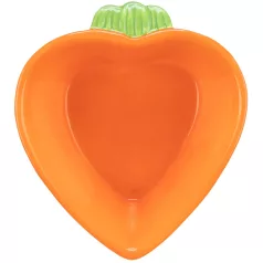   Trixie Ceramic Bowl Carrot | Répa formájú kerámia tál rágcsálóknak – 180 ml / 12 × 11 cm