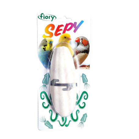 Fiory | Sepy | Csőr koptató szépia csont, egzotikus madarak / papagájok szamára - 12 cm