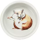 Trixie Ceramic Bowl | Kerámia tál (színes,mintás) rágcsálók részére - 80 ml / 8 cm