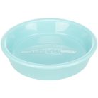 Trixie Ceramic Bowl | Kerámia tál (fehér,csíkos) rágcsálók részére - 0,2 l / 14 cm