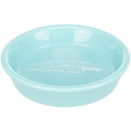 Trixie Ceramic Bowl | Kerámia tál (fehér,csíkos) rágcsálók részére - 0,2 l / 14 cm