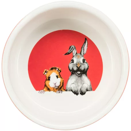 Trixie Ceramic Bowl | Kerámia tál (vegyes színekben) rágcsálók részére - 0,25 l / 11 cm