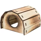 Trixie Wooden House | Faház (lángolt fa) egerek és hörcsögök részre - 13×9×12 cm