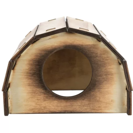 Trixie Wooden House | Faház (lángolt fa) egerek és hörcsögök részre - 13×9×12 cm