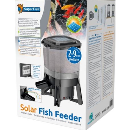 SuperFish | SOLAR FISH FEEDER | Napenergiával működő automatikus etető